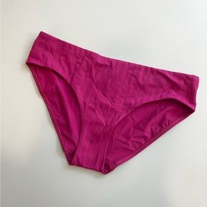 Lululemon Pink Lychee Ribbed Bikini Bottom
